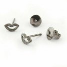 1 Pair Pave Diamond Lips Push Back Stud Dainty Earring Diamond Kiss Earring. 1 Pair Pave Diamond Lips Push Back Stud Dainty Earring Diamond Kiss Earring.