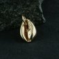 14k Solid Gold Shell Pendant Shell Charm Pendant Tiny Shell Minimalist Jewelry.