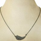 Pave Set Diamond Necklace Sterling Silver Fine Jewelry Engagement Pendant N59. Pave Set Diamond Necklace Sterling Silver Fine Jewelry Engagement Pendant N59.