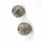 12mm Soccer Ball Beads 925 Silver Pave Diamond Round Ball Beads Jewelry Findings