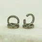 925 Sterling Silver Pave Diamond Lock Findings Diamond Findings Jewelry Making.