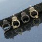 Pave Diamond Clasp Findings Pave Diamond Clasp Sterling Silver Lock Findings.