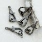 Natural Pave Diamond Handmade 925 Silver Designer Lobster Lock Clasp Findings.