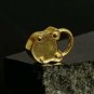 Pave Diamond Padlock Charm 925 Silver Diamond Jewelry Padlock Unisex Pendant.