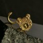 Pave Diamond Padlock Charm 925 Silver Diamond Jewelry Padlock Unisex Pendant.