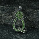 Tsavorite Garnet Clasp Findings Sterling Silver Lock Findings Green Lobster Claw