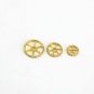 14k Solid Gold Diamond Single Line Rondelle Beads 4mm,6mm,8mm,10mm,12mm Spacer Y