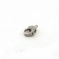 Pave Diamond Lobster Clasp 925 Silver Small Lobster Clasp Findings Jewelry Lock.