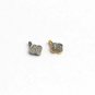 Pave Diamond Clover Charm Pendant 925 Silver Jewelry Charm Finding Supplies TU8.