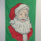 Santa Face Banner w/header & brass Grommets-3' x 5'-New - Free Shipping