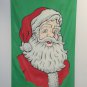 Santa Face Banner w/header & brass Grommets-3' x 5'-New - Free Shipping