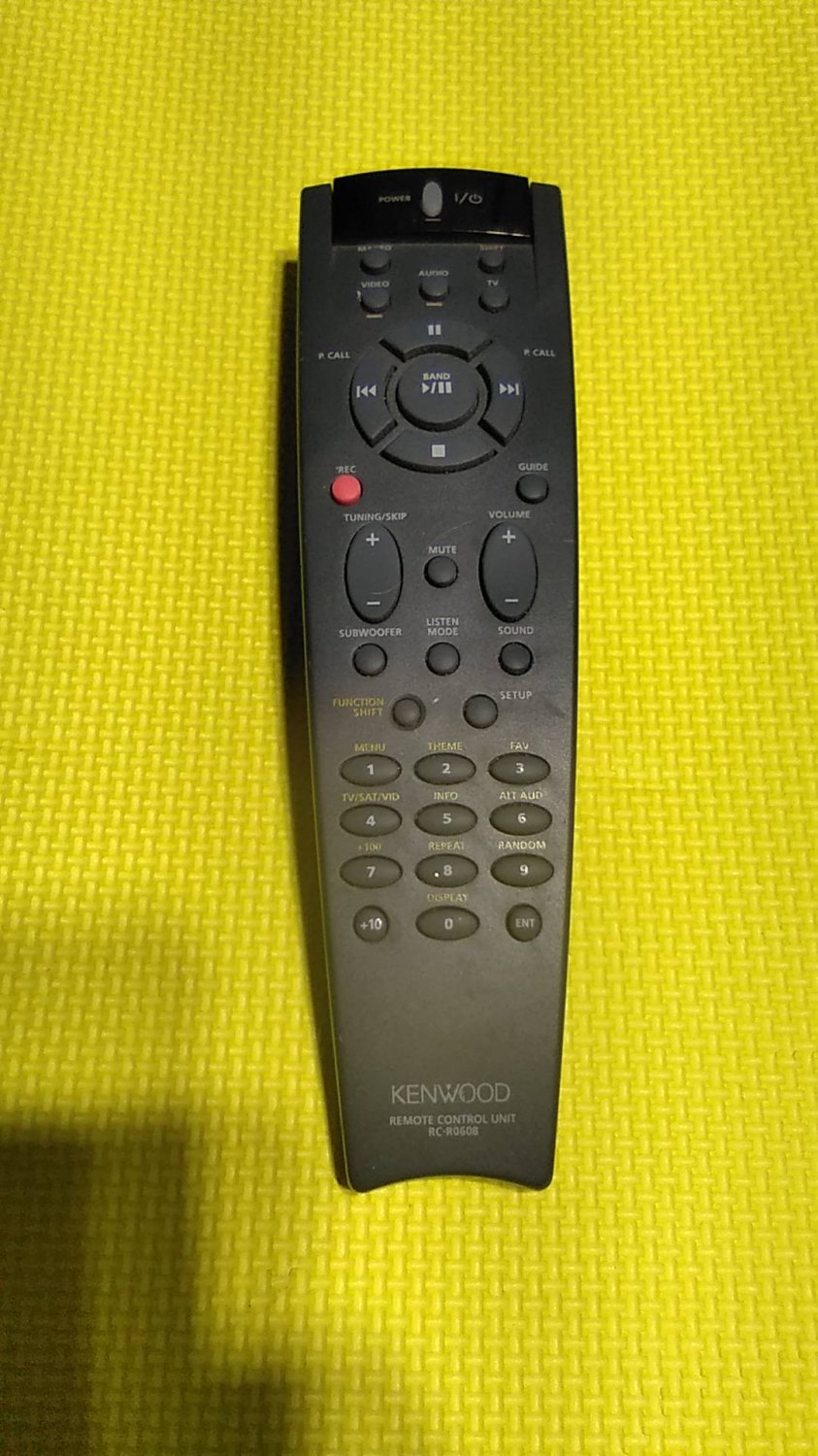 Kenwood RC R0608 Audio Remote Control VR309 VR355 VR357 KRF V8020D 8010D KRF9090