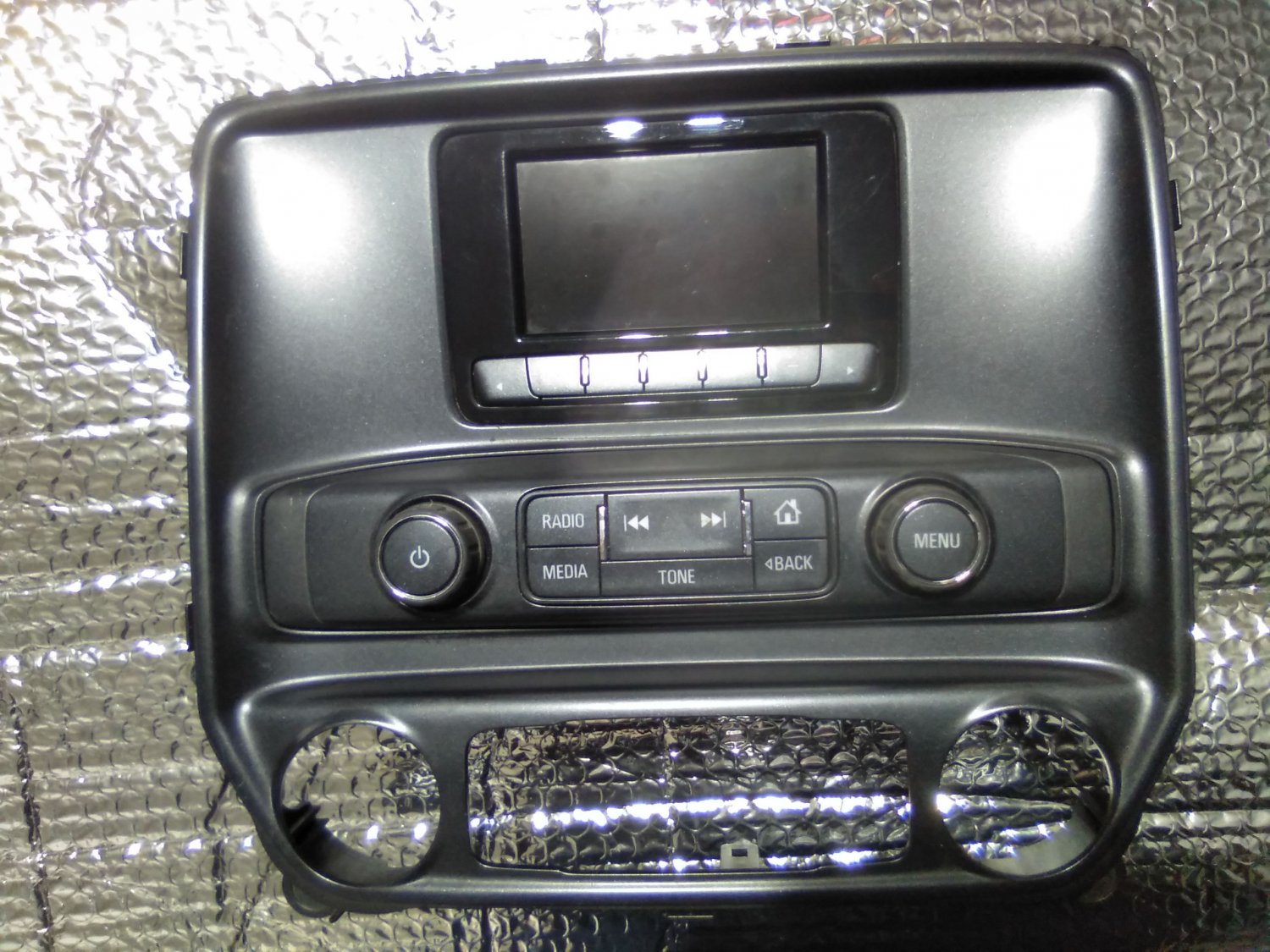 2015 CHEVROLET SILVERADO 1500 radio control panel w/screen OEM