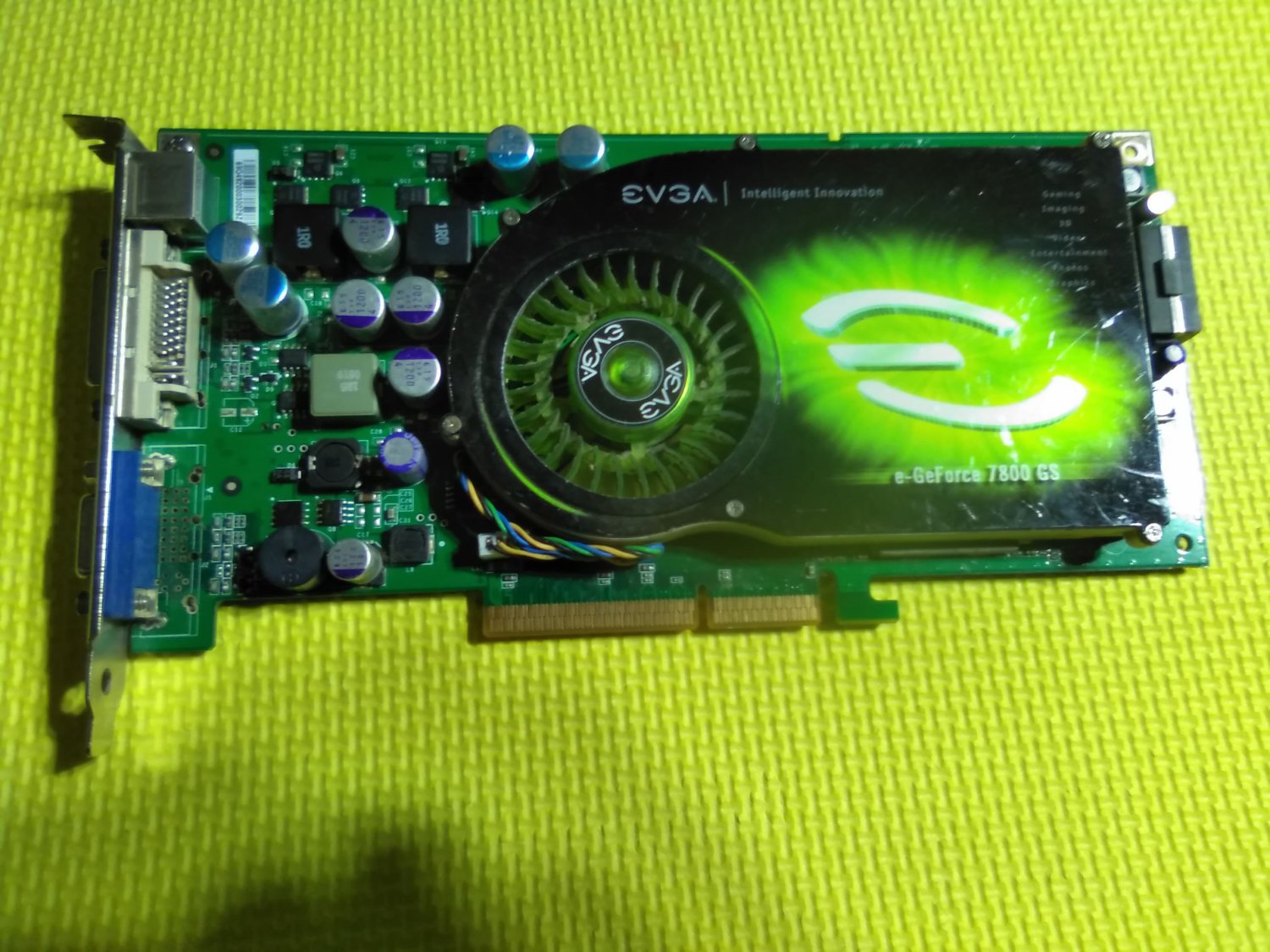 EVGA NVIDIA GeForce 7800 GS 256MB GDDR3 AGP 4x/8x Graphics Card 256-A8-N506-BX