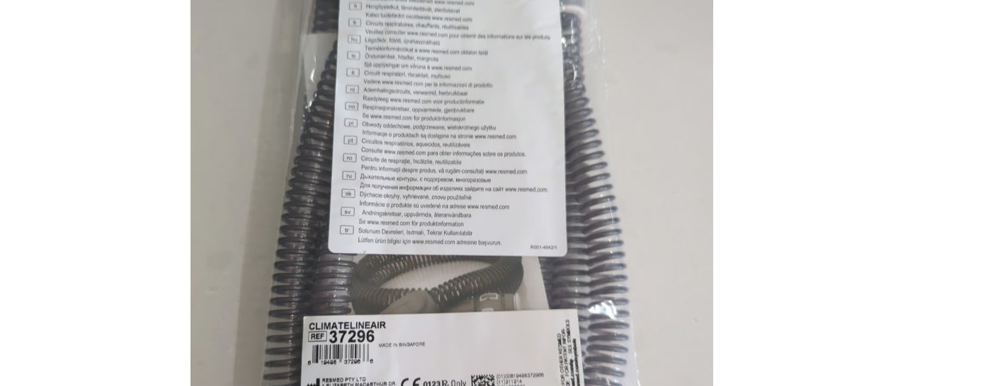 RESMED CLIMATE LINE AIR HOSE #37296. New in sealed package