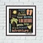 Summer vacation holiday adventure easy cross stitch pattern