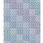Blue gradient ornament easy cross stitch embroidery pattern