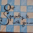 Sympathy Handmade Card