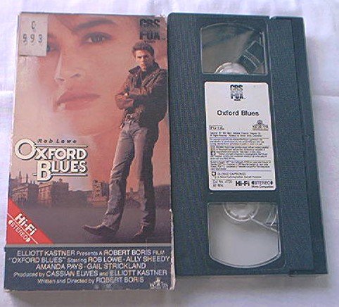 Oxford Blues Vhs Rob Lowe Ally Sheedy Amanda Pays 1984 Hard To Find