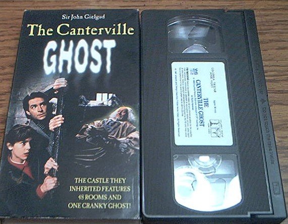 THE CANTERVILLE GHOST~VHS~JOHN GIELGUD, ALYSSA MILANO~1986 