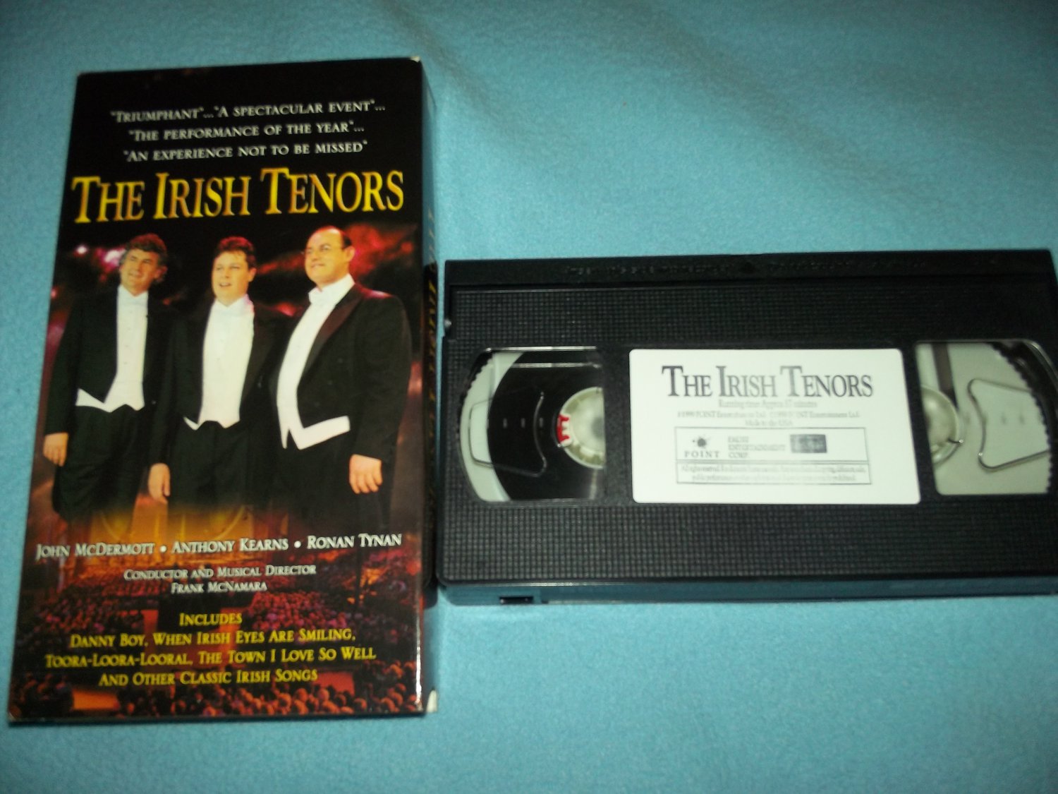 THE IRISH TENORS~VHS~MCDERMOTT, KEARNS, TYNAN~1999 IRISH SONGS