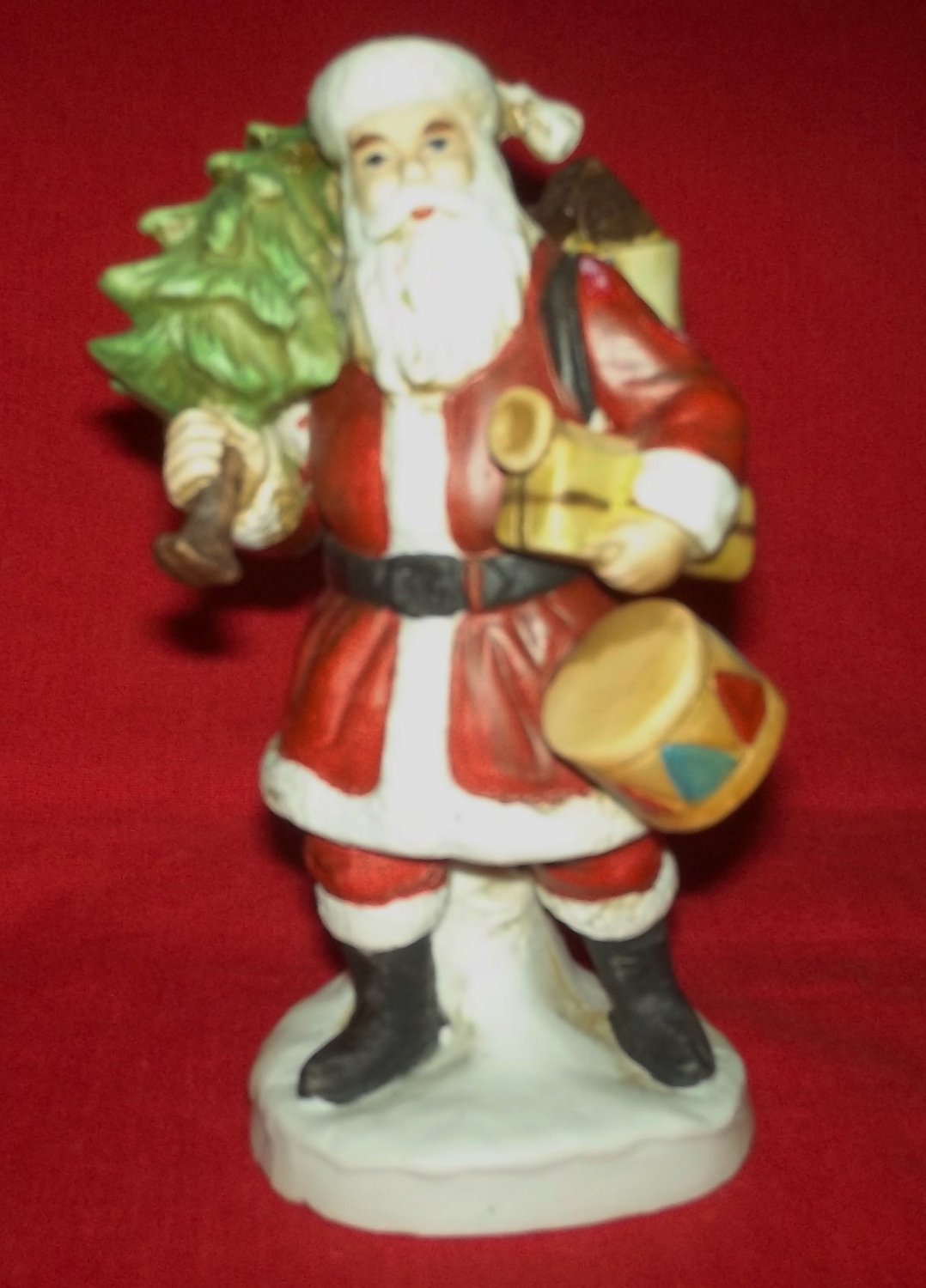 Vintage Enesco Santa Claus John Grossman Figurine 1984 St. Nicholas