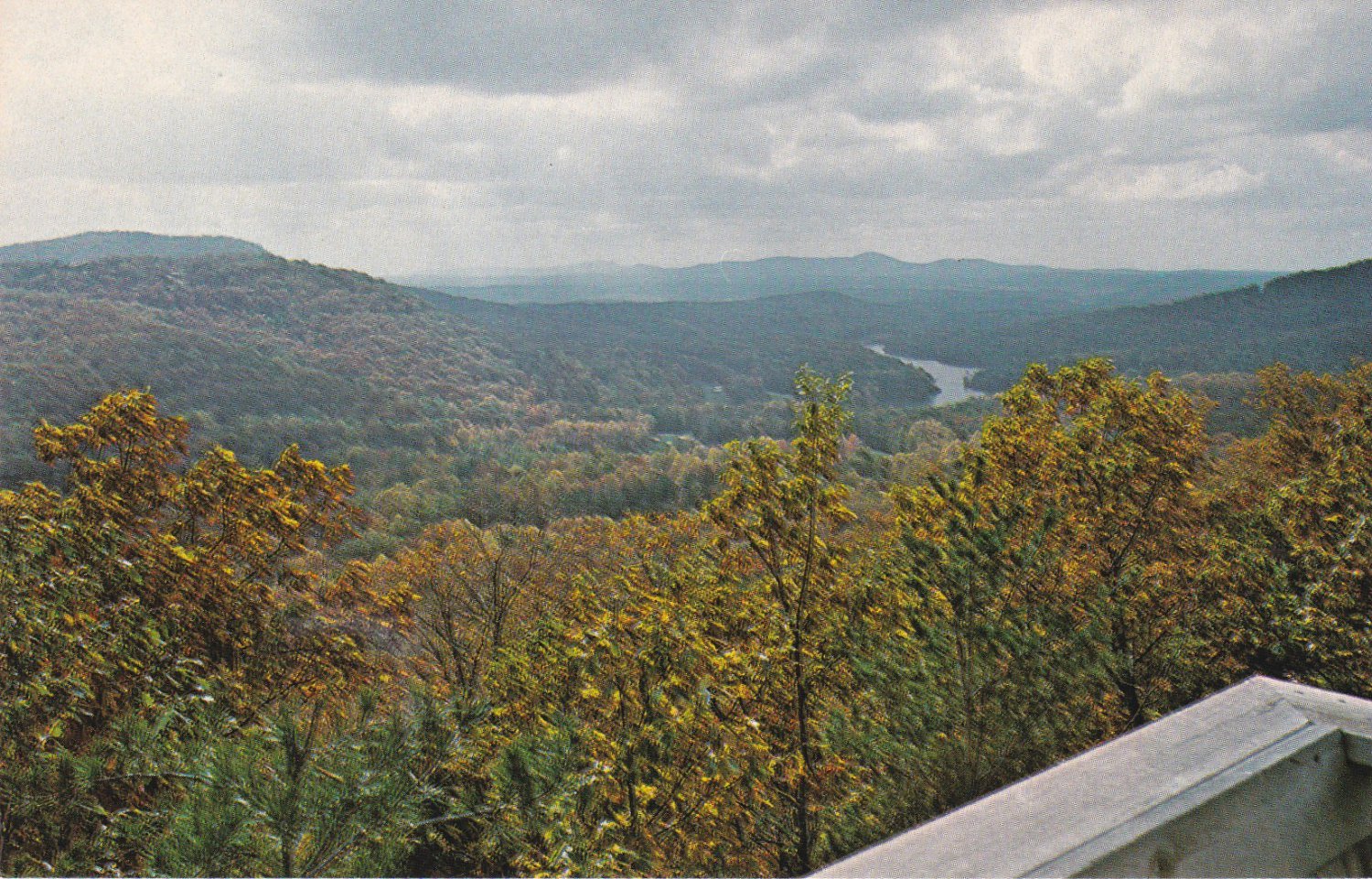 Vintage BENT TREE PROPERTIES, LAKE TAMARACK, JASPER Postcard