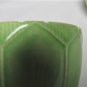 Vintage GERMAN TRINKET POWDER VANITY BOX Pink Monkey Pottery Green/Pink