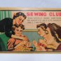 Vintage JAPAN NEEDLE BOOK Sewing Collectible SEWING CLUB LADIES