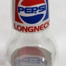 Vintage PEPSI LONGNECK Glass BOTTLE Red White Blue Logo Soda