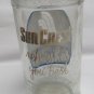 Vintage SUN CREST COLA Glass BOTTLE 10 oz. Soda Blue White Pyro REFRESHES YOU BEST