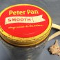 Vintage PETER PAN SMOOTH Peanut Butter Glass Jar 1950s Metal Lid Large Size