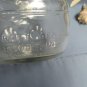 Vintage KRAFT GRAPE JELLY GLASS FIGURAL BEAR JAR Metal lid 1980s-90s