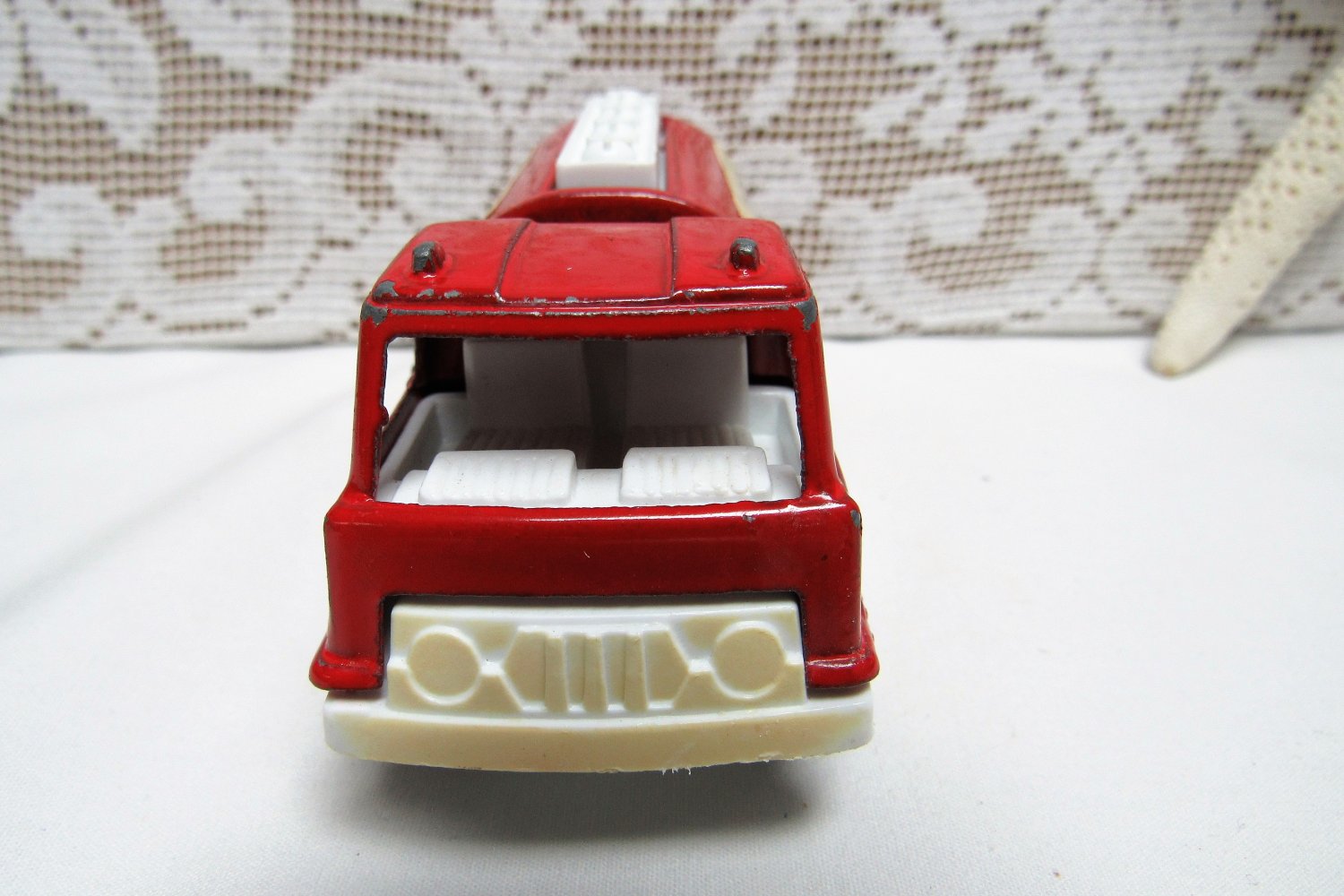 Vintage TOOTSIE TOY Fire Truck Engine Chemical Extinguisher 1970s Child's Toy Made in USA