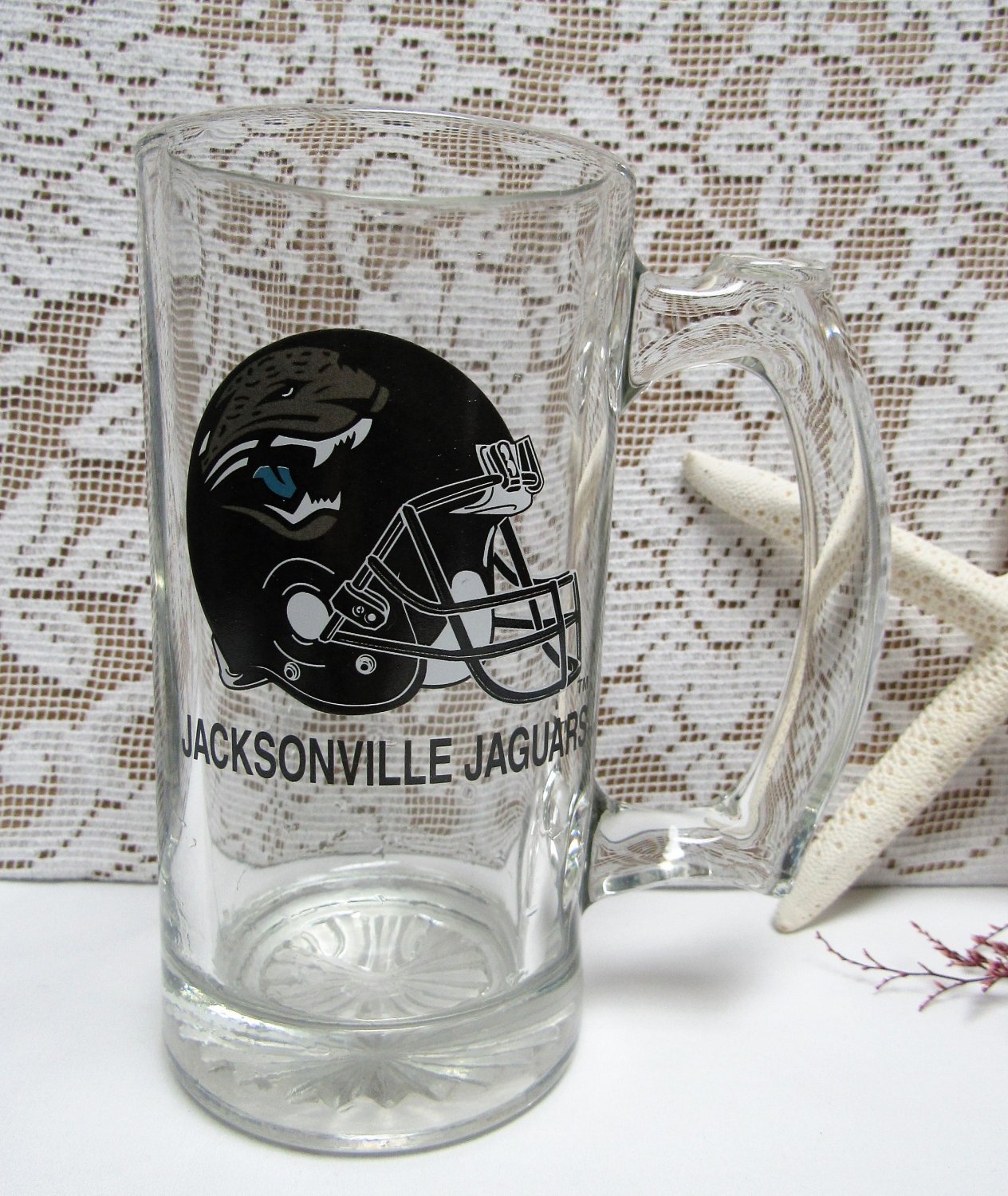 Vintage Jacksonville Jaguars NFL Football Coffee Mug Cup Helmet Florida