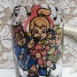 Vintage THE CHIPETTES Cartoon Promo Glass 1985 Hardee's 3 Girl Chipmunks
