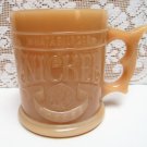 Vintage WHATABURGER Coffee Mug INDIAN HEAD BUFFALO NICKEL Made in USA
