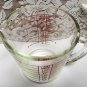 Vintage PYREX Measuring Cup 16 oz. Red Writing Glass Mid Century Country Cooking
