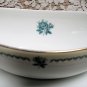 Vintage NORITAKE JAPAN Blue Rose GRAVY BOAT W/SAUCER 6043 Mid Century 1960s