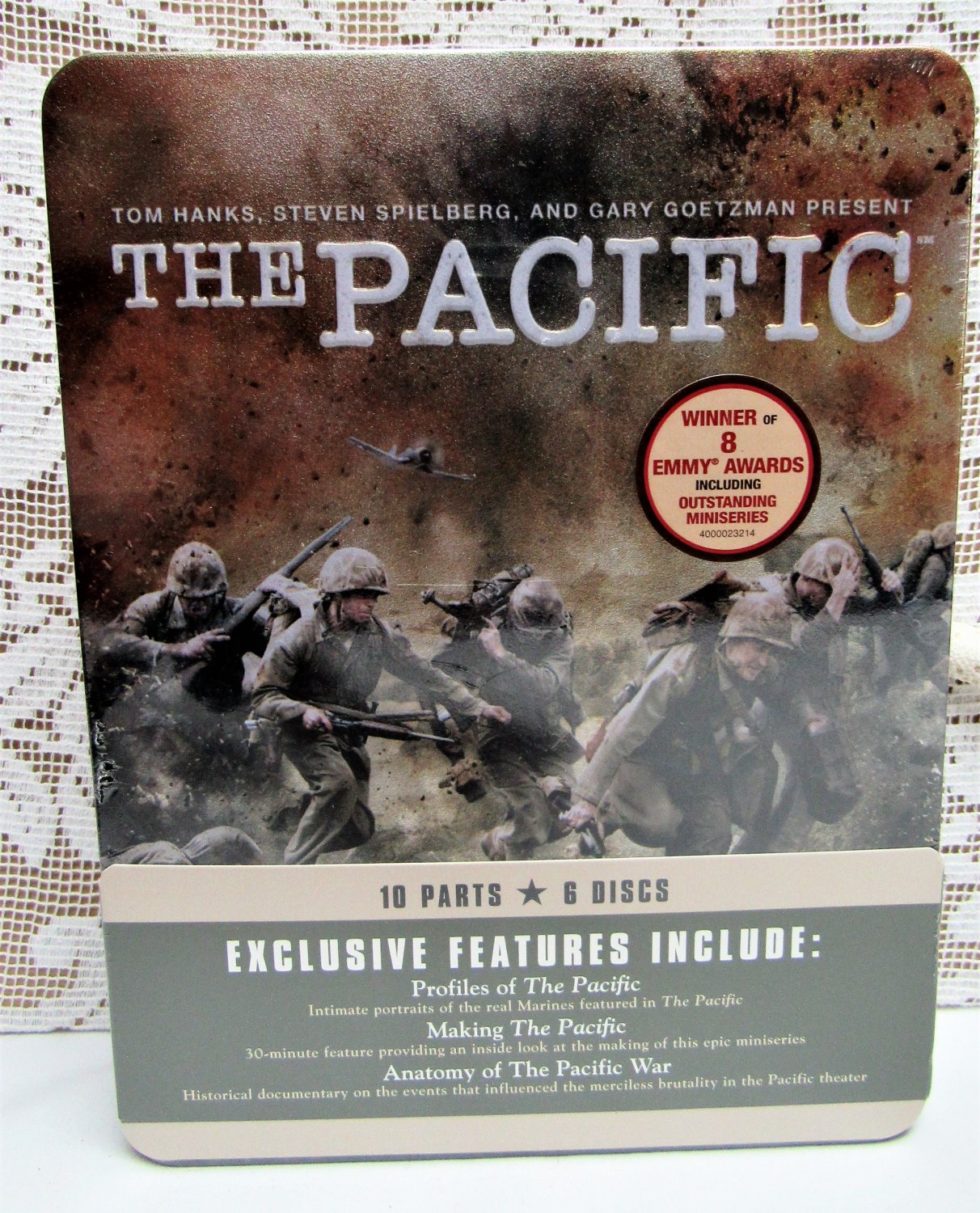 THE PACIFIC DVD Epic Set World War II 10 parts, 6 discs MINT IN BOX War Drama