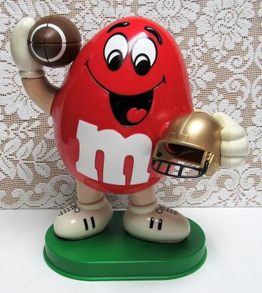 GREEN M&M CANDY DISPENSER COLLECTIBLE