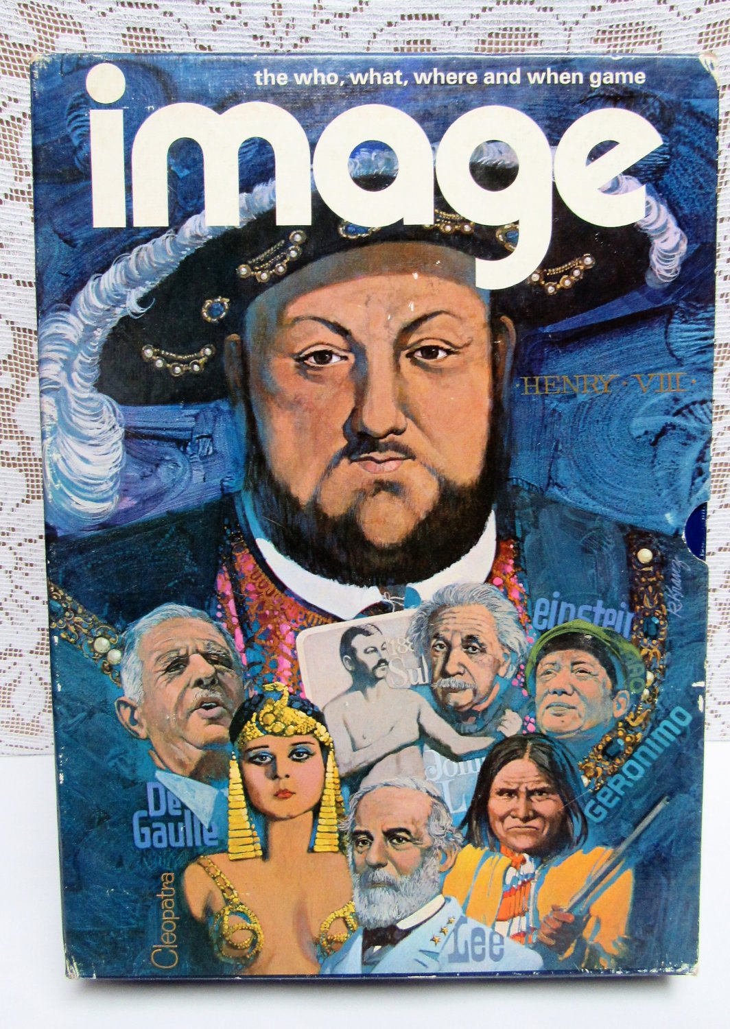 IMAGE 1972 Vintage Bookshelf BOARD GAME 3M Co. Who, What, Where, and When Game PERSONALITY PROFILES