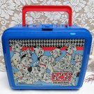 Vintage DISNEY 101 DALMATIANS Plastic LUNCH BOX Aladdin Co. With Thermos Dogs