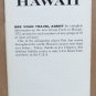 Vintage PAN AMERICAN Group TOURS Travel Brochure HAWAII Hats Map 1950s-60s