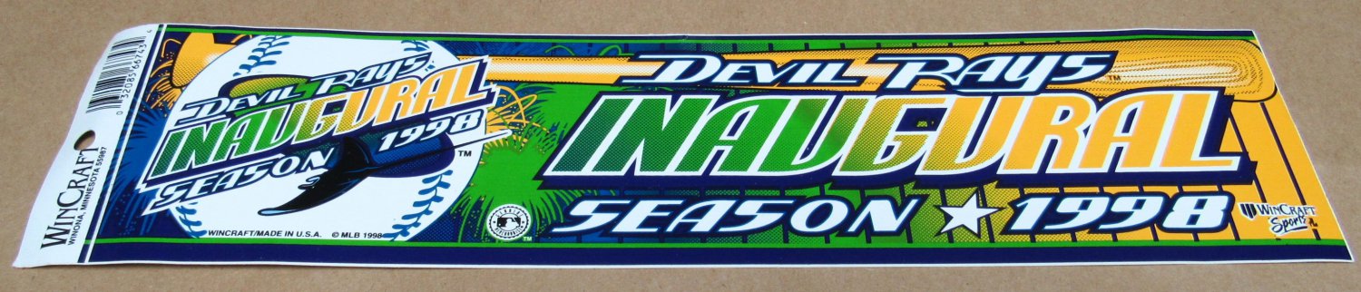 Tampa Bay Devil Rays 1998-2000 Logo - Sticker at Sticker Shoppe