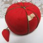 Vintage SEWING Strawberry Tomato EMERY Pin Cushion JAPAN