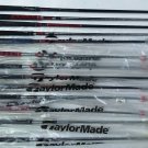 13 NEW TaylorMade Shafts Lot of 13 various size, color etc.