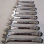 CHROME VANADIUM KING CRAFT 9 PIECE COMBINATION METRIC WRENCH SET