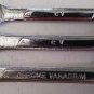 CHROME VANADIUM KING CRAFT 9 PIECE COMBINATION STANDARD SAE WRENCH SET