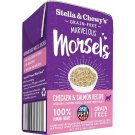 Stella & Chewys Marvelous Morsels Chicken Salmon Cat Food, 10 Count 5.5 oz each.